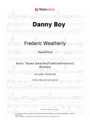 undefined Frederic Weatherly - Danny Boy