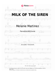 undefined Melanie Martinez - MILK OF THE SIREN