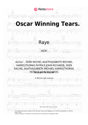 undefined Raye - Oscar Winning Tears.