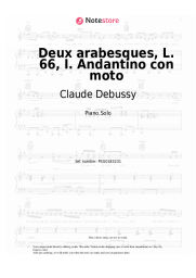 undefined Claude Debussy - Deux arabesques, L. 66, I. Andantino con moto