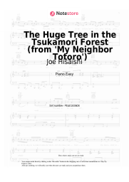 Sheet music, chords Joe Hisaishi - The Huge Tree in the Tsukamori Forest (from 'My Neighbor Totoro')
