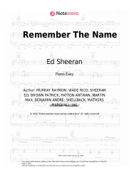 undefined Ed Sheeran, Eminem, 50 Cent - Remember The Name