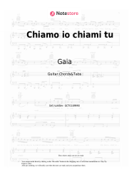 undefined Gaia - Chiamo io chiami tu