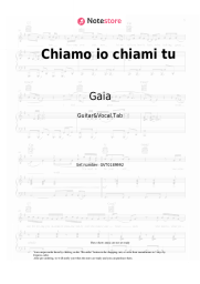 undefined Gaia - Chiamo io chiami tu