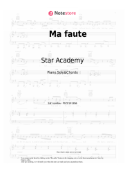 undefined Star Academy, Marine - Ma faute