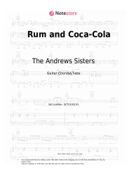 undefined The Andrews Sisters - Rum and Coca-Cola
