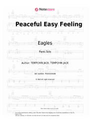 undefined Eagles - Peaceful Easy Feeling