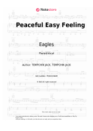 undefined Eagles - Peaceful Easy Feeling