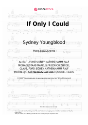 undefined Sydney Youngblood -  If Only I Could