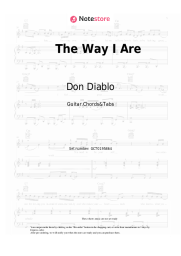 undefined Don Diablo - The Way I Are