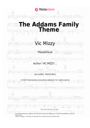 undefined Vic Mizzy - The Addams Family Theme