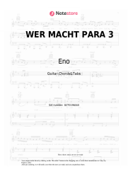 undefined Eno, DARDAN, Daniel Slump - WER MACHT PARA 3