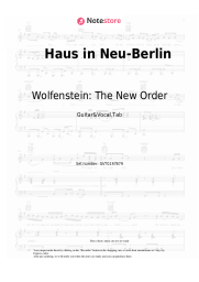 undefined Wolfenstein: The New Order, Mick Gordon - Haus in Neu-Berlin