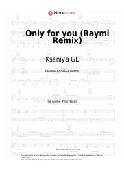 undefined Kseniya GL, Raymi - Only for you (Raymi Remix)