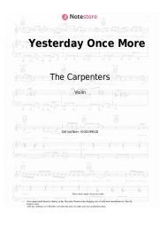 undefined The Carpenters - Yesterday Once More