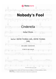 undefined Cinderella - Nobody's Fool