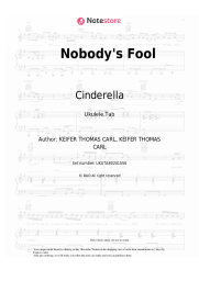 undefined Cinderella - Nobody's Fool