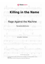 undefined Rage Against the Machine - Killing in the Name 
