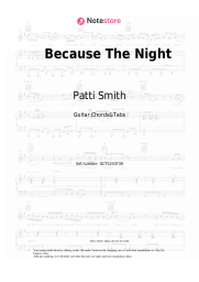 undefined Patti Smith - Because The Night