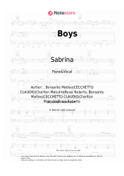 undefined Sabrina - Boys