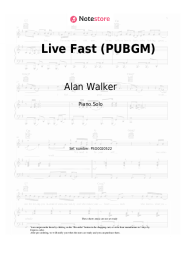 undefined Alan Walker, A$AP Rocky - Live Fast (PUBGM)