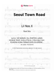 undefined Lil Nas X, RM (Rap Monster), BTS - Seoul Town Road