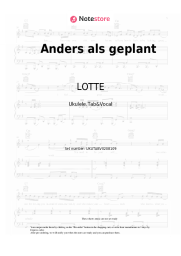 undefined LOTTE - Anders als geplant