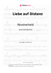 undefined Revolverheld, Antje Schomaker - Liebe auf Distanz