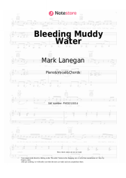 Sheet music, chords Mark Lanegan - Bleeding Muddy Water