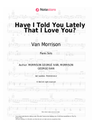 undefined Van Morrison - Have I Told You Lately That I Love You?