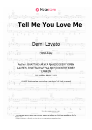 undefined Demi Lovato - Tell Me You Love Me