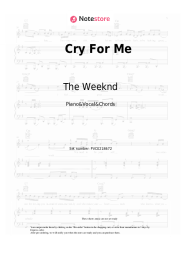 undefined The Weeknd - Cry For Me