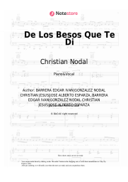 undefined Christian Nodal - De Los Besos Que Te Di