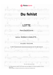 undefined LOTTE - Du fehlst