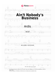 undefined Ardis - Ain't Nobody's Business