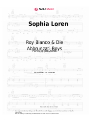 undefined Roy Bianco & Die Abbrunzati Boys - Sophia Loren