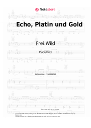 undefined Frei.Wild, Philipp Burger - Echo, Platin und Gold