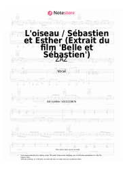 undefined ZAZ, Armand Amar, Guillaume Begni - L'oiseau / Sébastien et Esther (Extrait du film 'Belle et Sébastien')