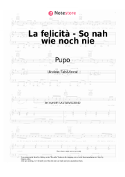 undefined Pupo, Nockis - La felicità - So nah wie noch nie