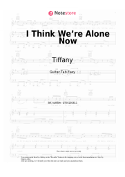 undefined Tiffany - I Think We’re Alone Now