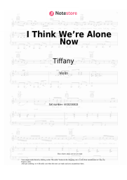 undefined Tiffany - I Think We’re Alone Now