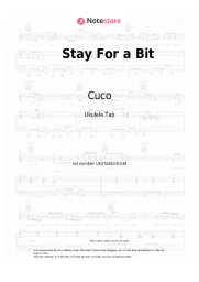 undefined Cuco - Stay For a Bit