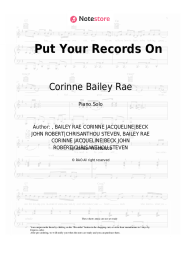 undefined Corinne Bailey Rae - Put Your Records On