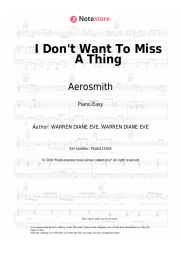 undefined Aerosmith - I Don't Want To Miss A Thing