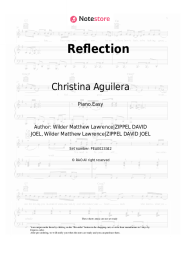 undefined Christina Aguilera - Reflection