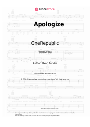 undefined OneRepublic - Apologize