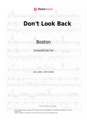 undefined Boston - Don't Look Back