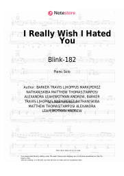 undefined Blink-182 - I Really Wish I Hated You