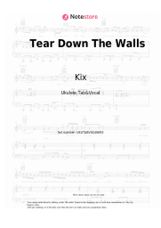 undefined Kix - Tear Down The Walls