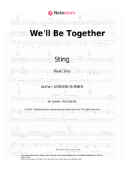 undefined Sting - We'll Be Together